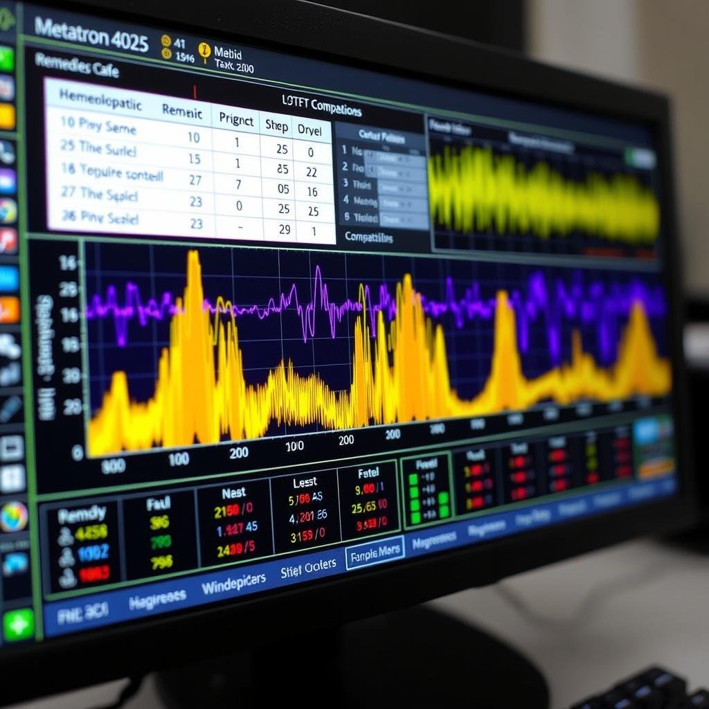 Análisis de remedios homeopáticos con Metatron 4025