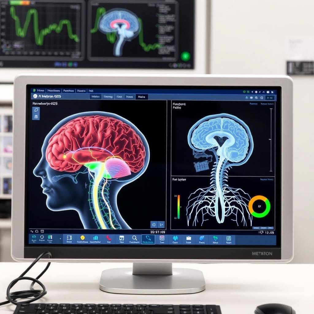 Análisis del sistema nervioso con Metatron 4025