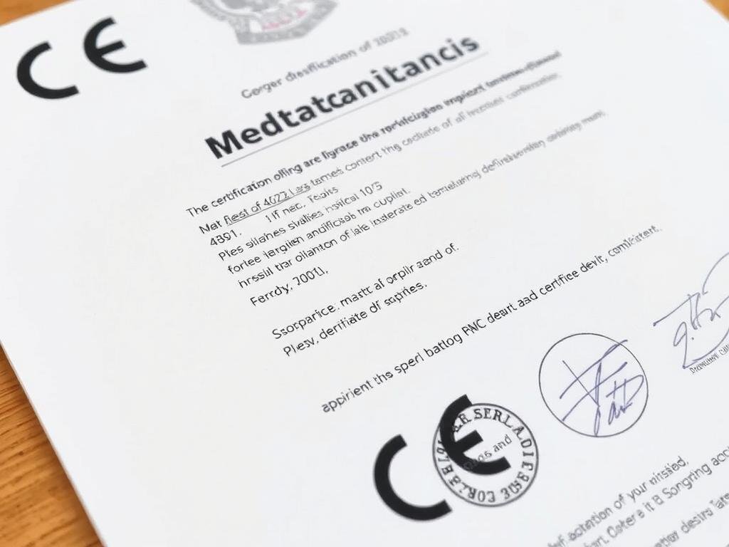 Certificado CE auténtico del Metatron 4025