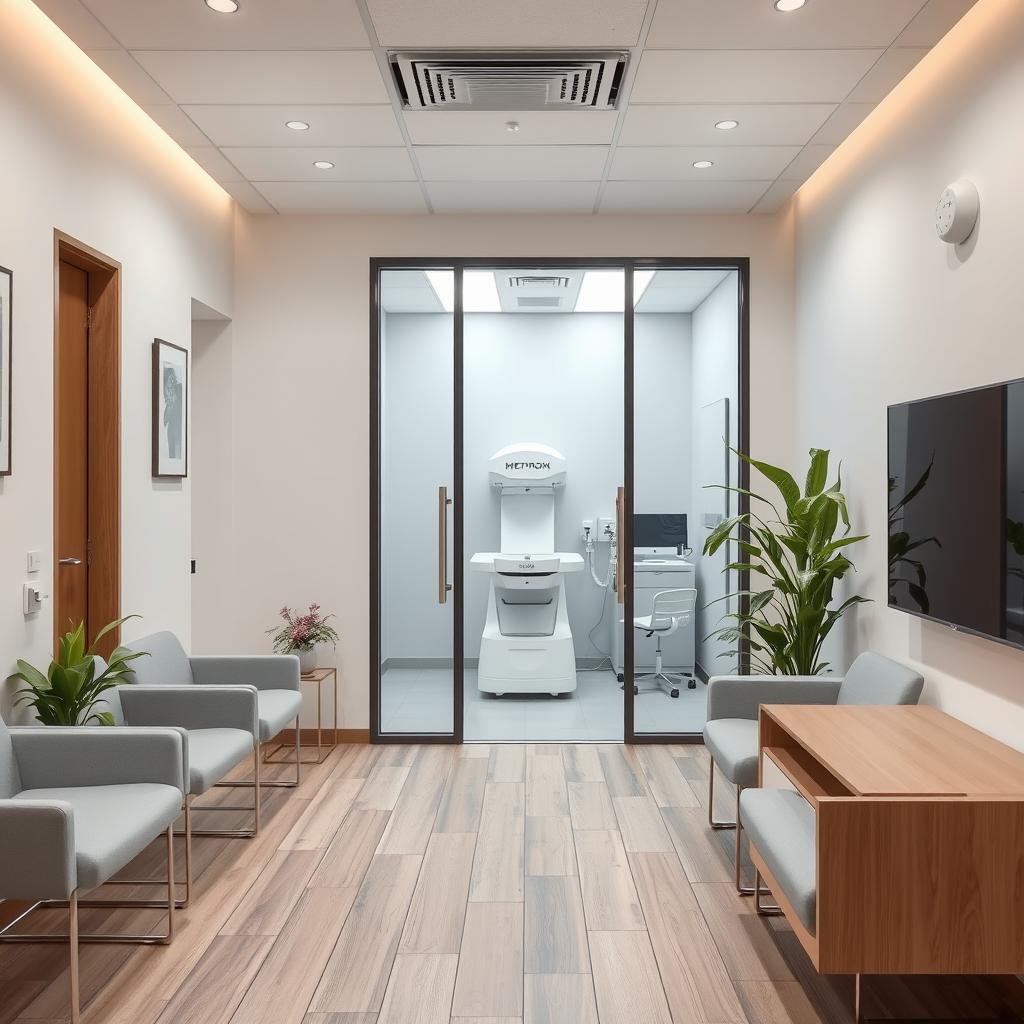 Clínica privada utilizando Metatron 4025