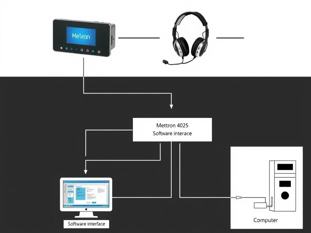 Componentes del sistema Metatron 4025