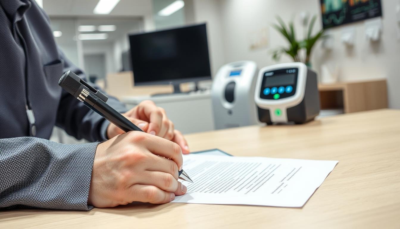 Contrato de leasing para equipos médicos como el Metatron 4025