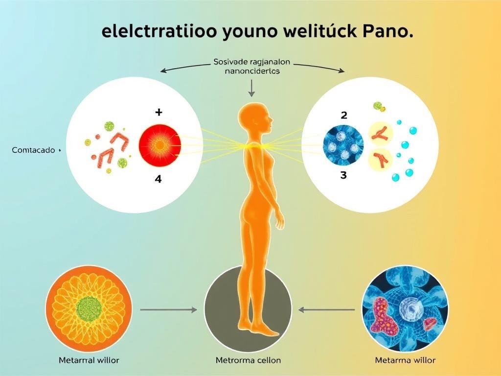 Diagrama explicativo de la tecnología de biorresonancia del Metatron 4025