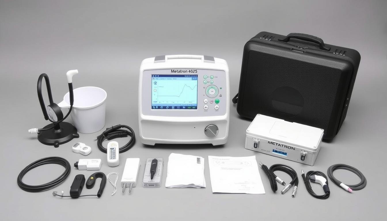 Equipo completo Metatron 4025 con todos sus accesorios compatibles