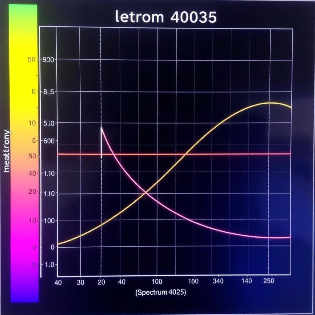 Gráfico de análisis de entropía del Metatron 4025