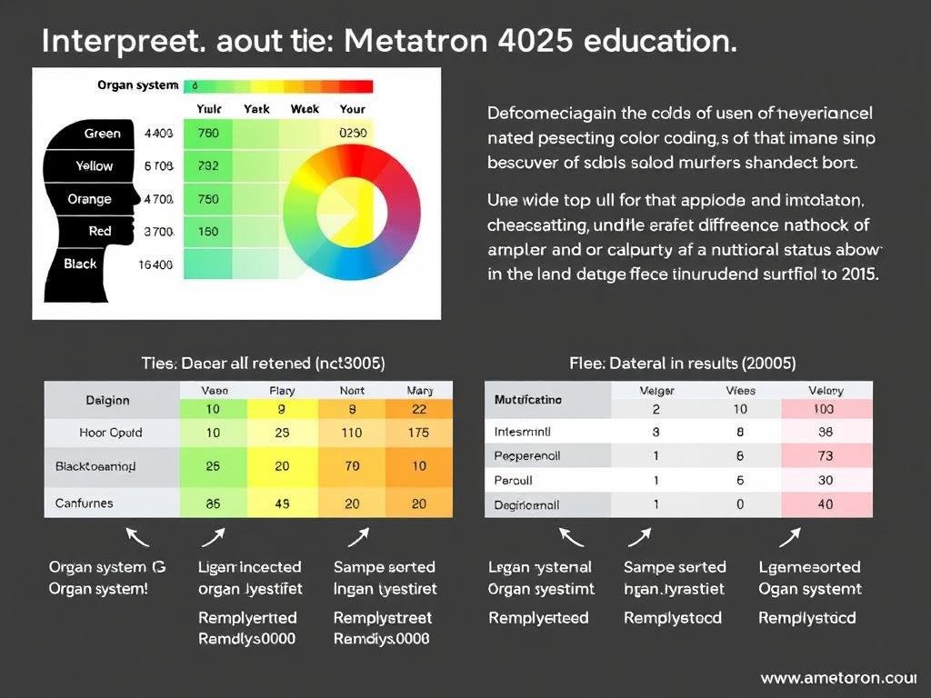 Interpretación de resultados del Metatron 4025