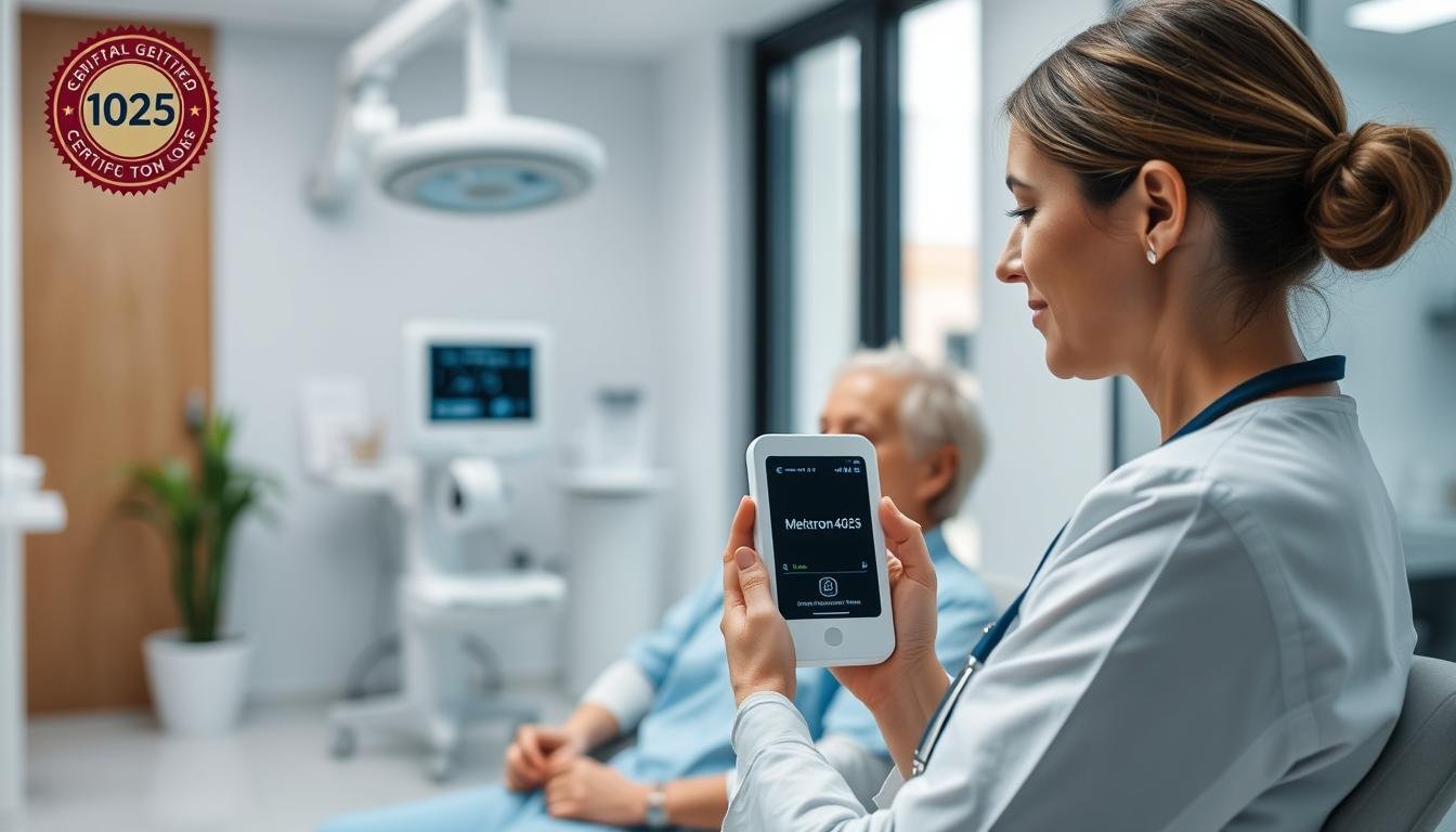 Metatron 4025 certificado en uso en un entorno clínico profesional