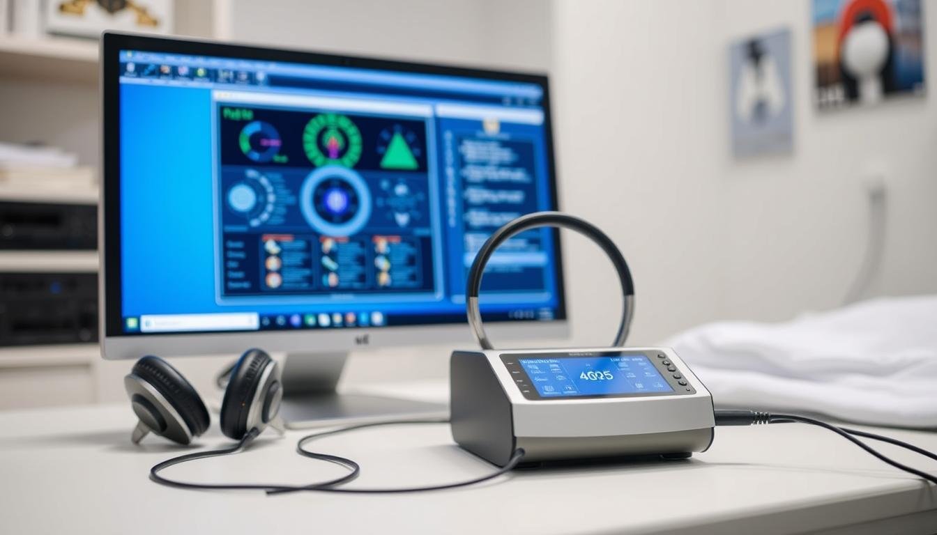 Sistema Metatron 4025 con sus componentes principales