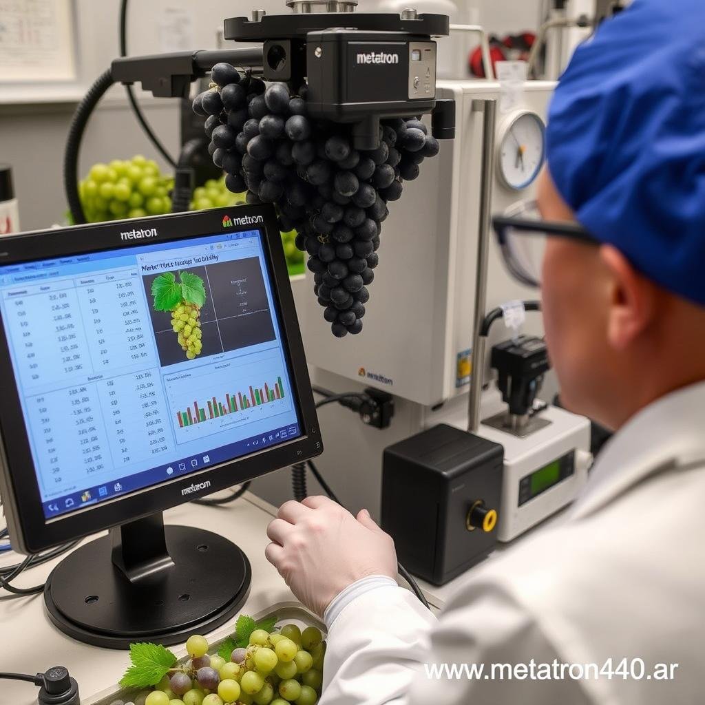 Análisis de calidad de uva con Metatron 4025