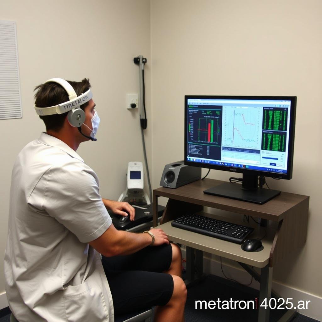 Aplicación del Metatron 4025 en medicina deportiva