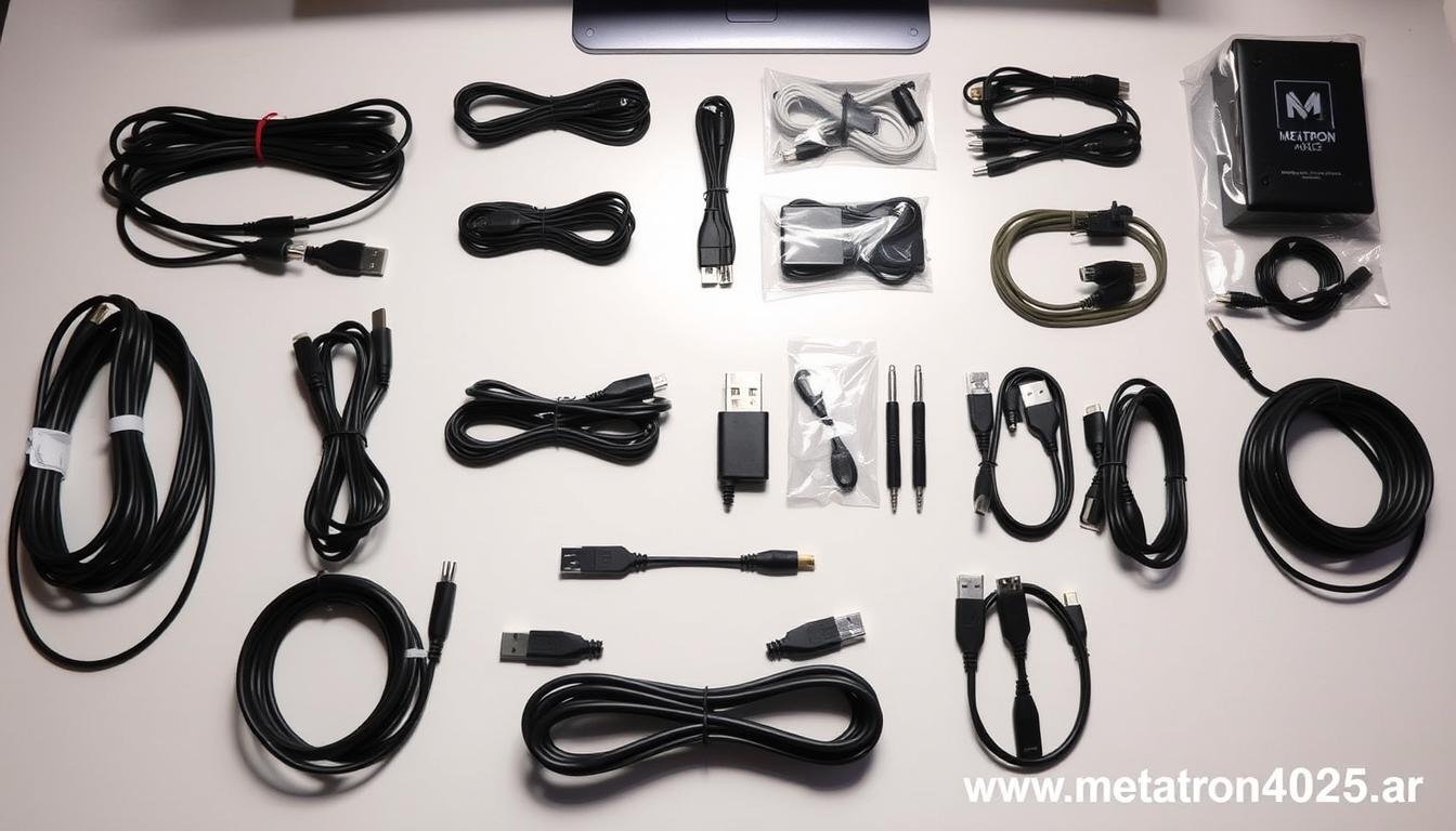 Cables conectores y accesorios del Metatron Hunter 4025 NLS