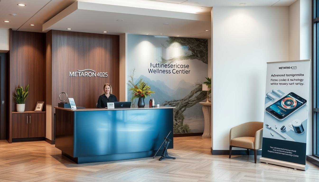 Centro de bienestar moderno con tecnología Metatron 4025