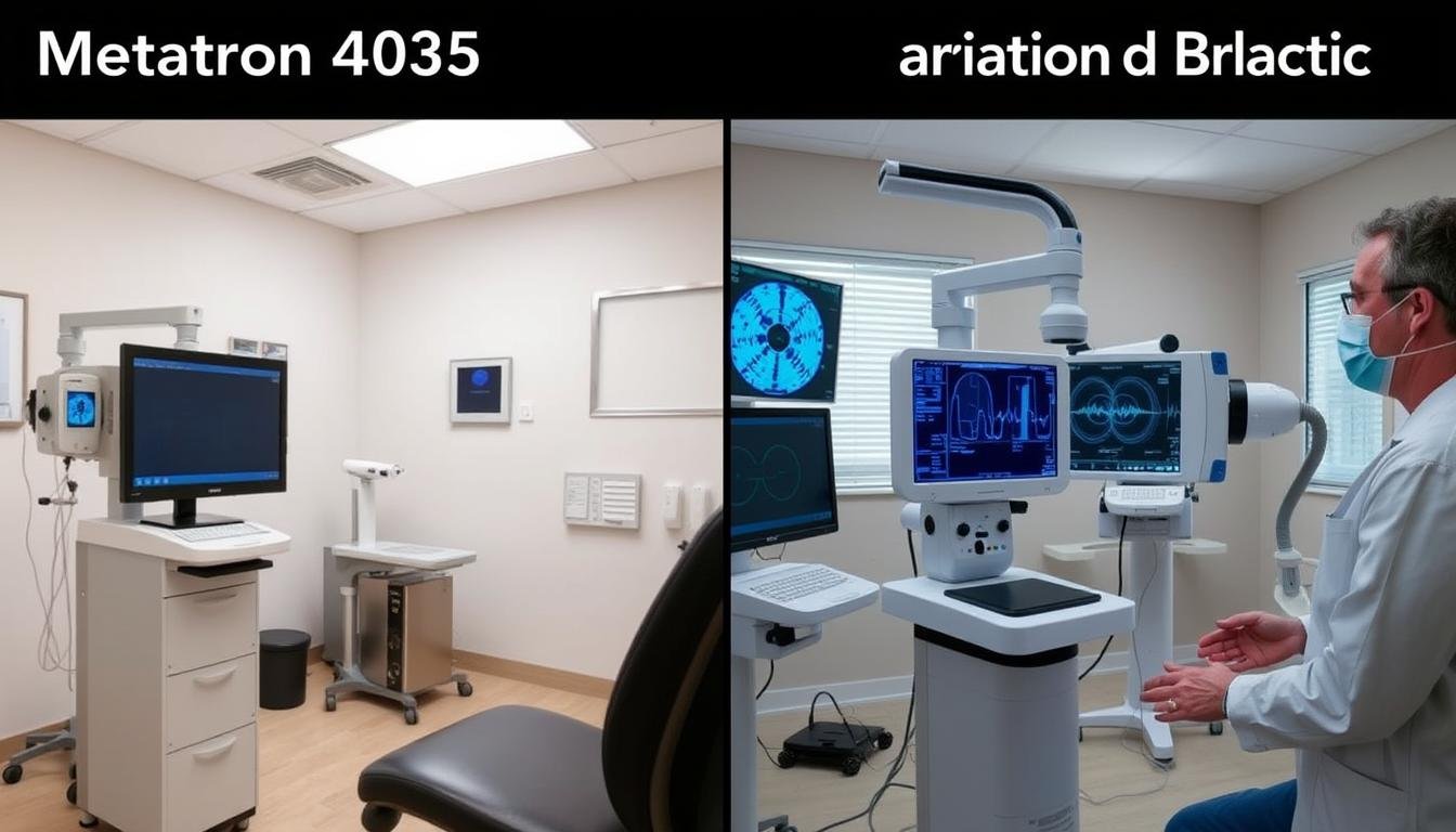 Comparación entre Metatron 4025 y equipos convencionales