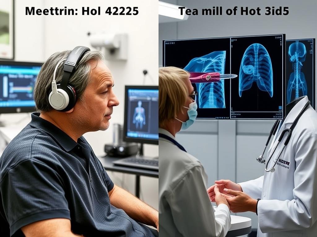 Comparación visual entre diagnóstico con **_Metatron 4025_** y métodos tradicionales