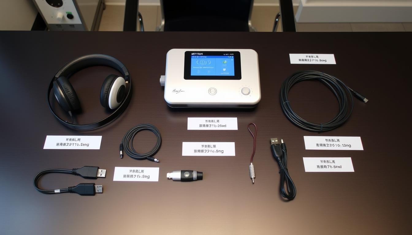 Componentes del sistema Metatron 4025 con explicaciones técnicas