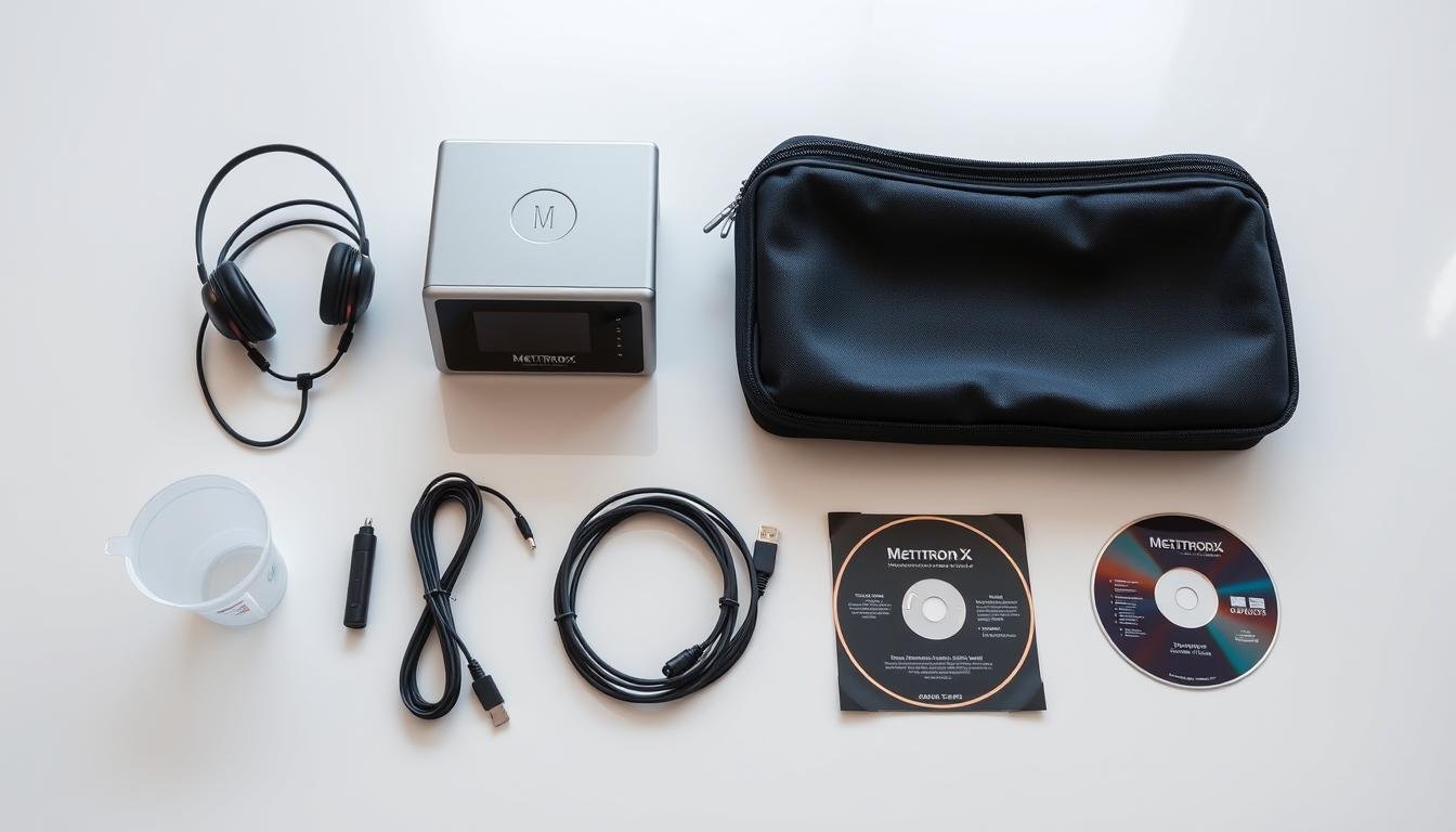 Componentes principales del sistema Metatron 4025 desplegados