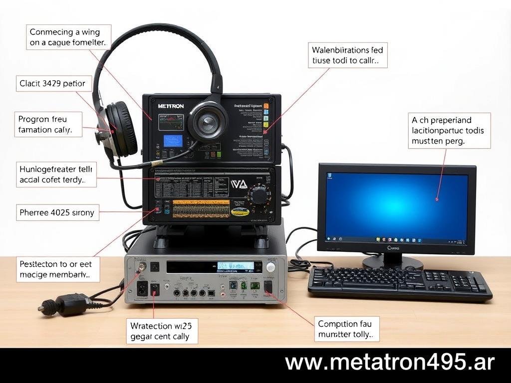 Componentes técnicos del Metatron 4025