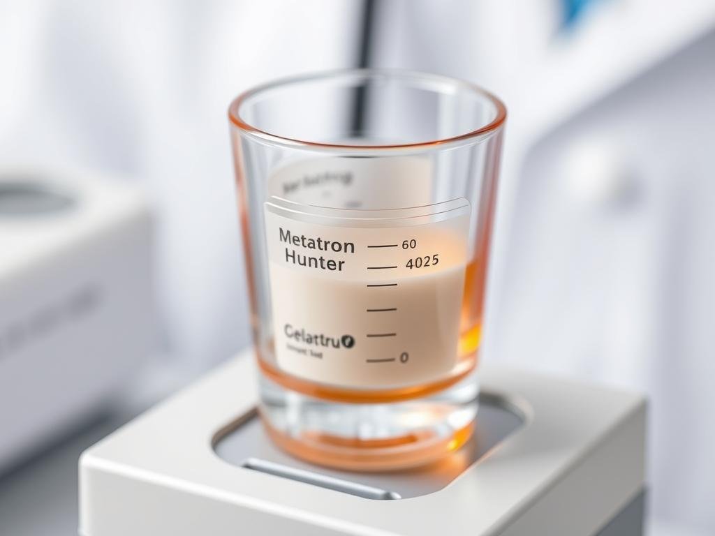 Copa de testeo para medicamentos del Metatron Hunter 4025