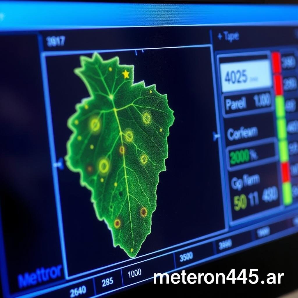 Detección de patógenos en viñedos con Metatron 4025