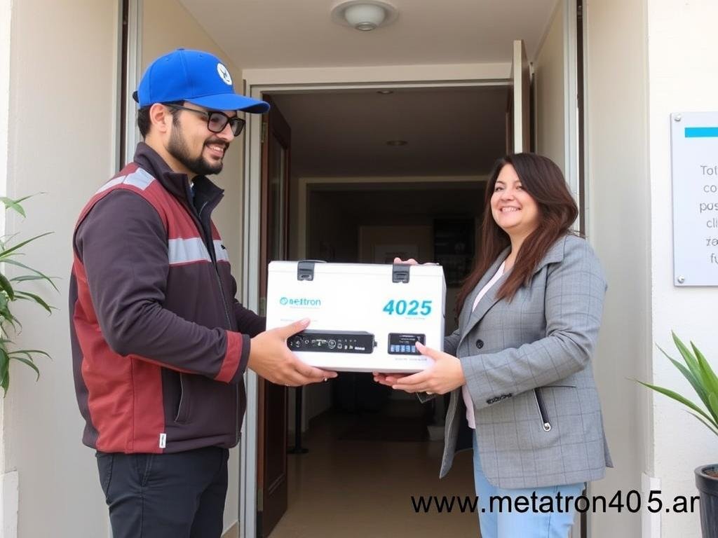 Entrega de equipo Metatron 4025 en Argentina