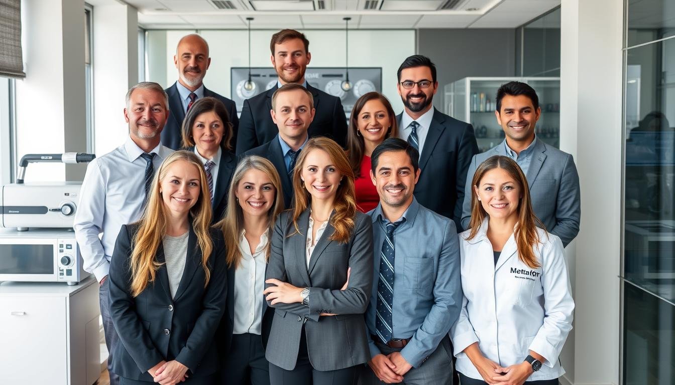 Equipo de especialistas en Metatron 4025