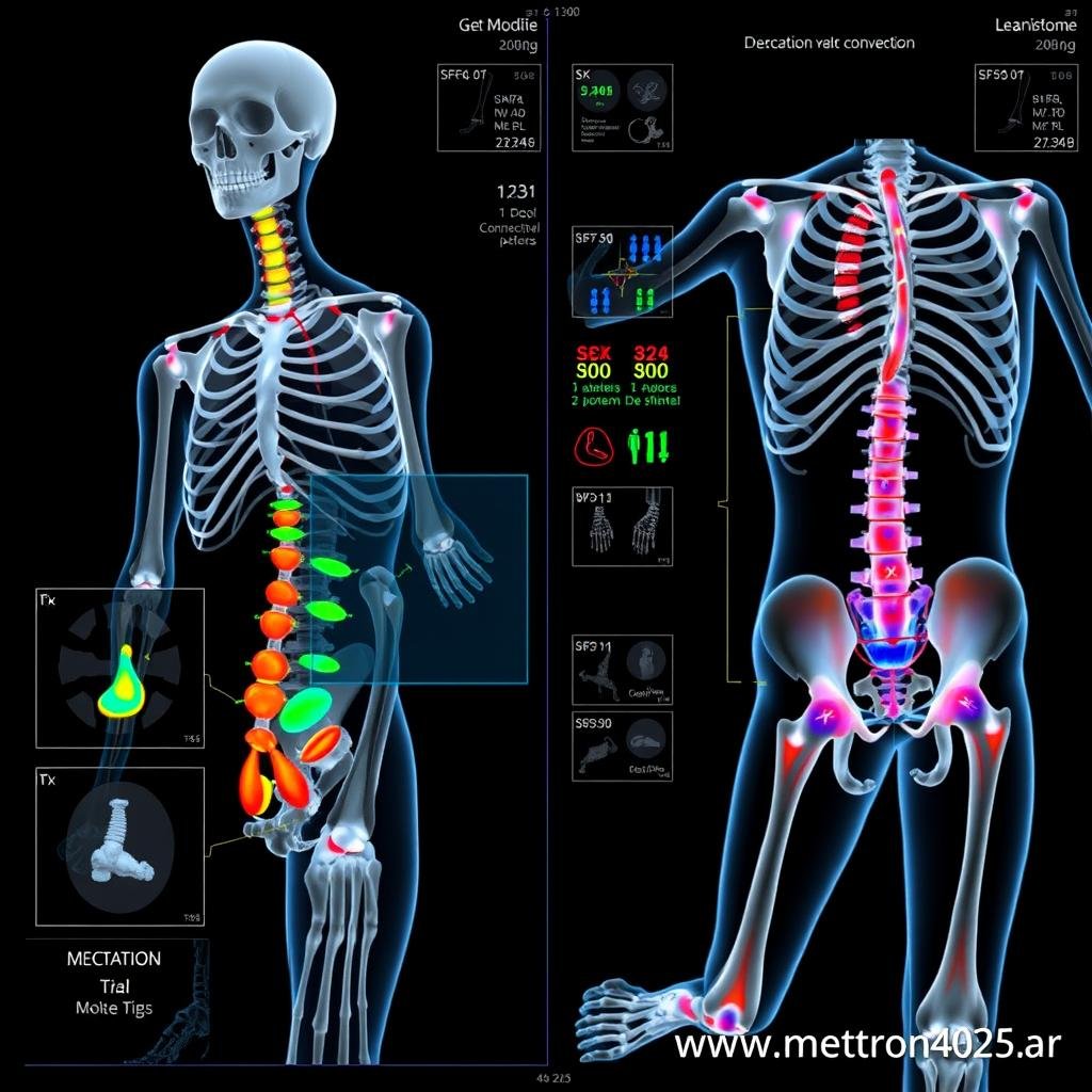 Evaluación musculoesquelética con Metatron 4025