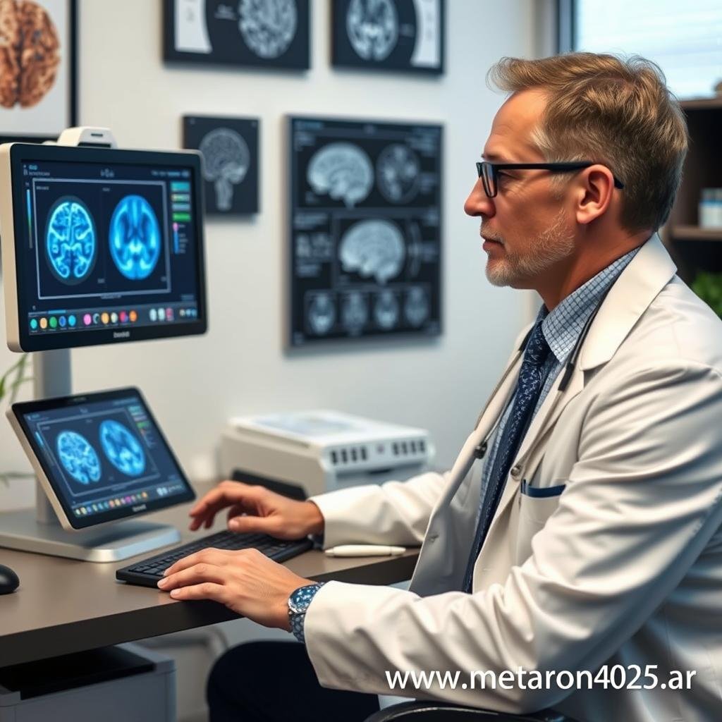 Evaluación neurológica con Metatron 4025