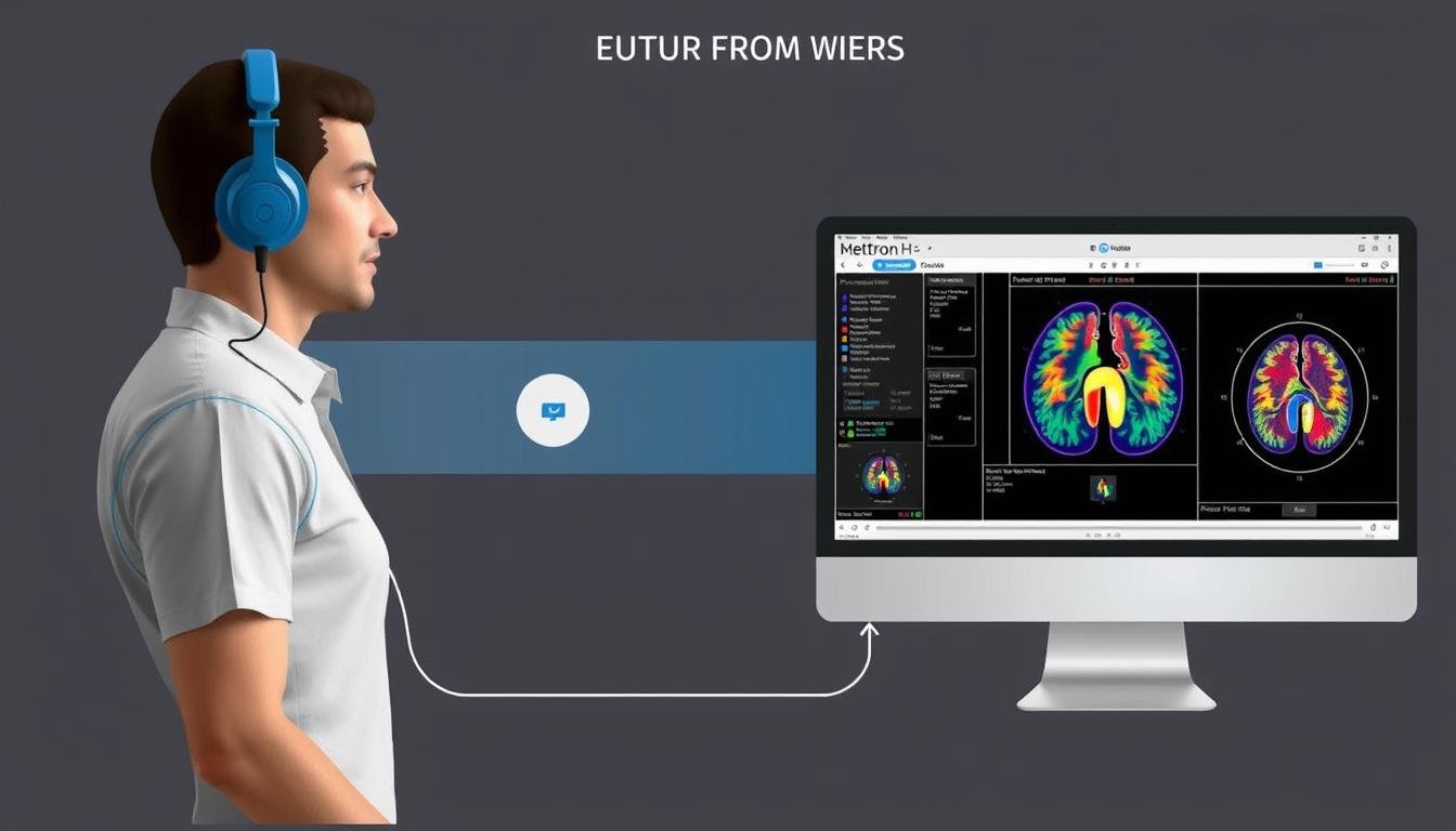 Funcionamiento del sistema Metatron Hunter 4025 NLS mostrando el proceso de escaneo