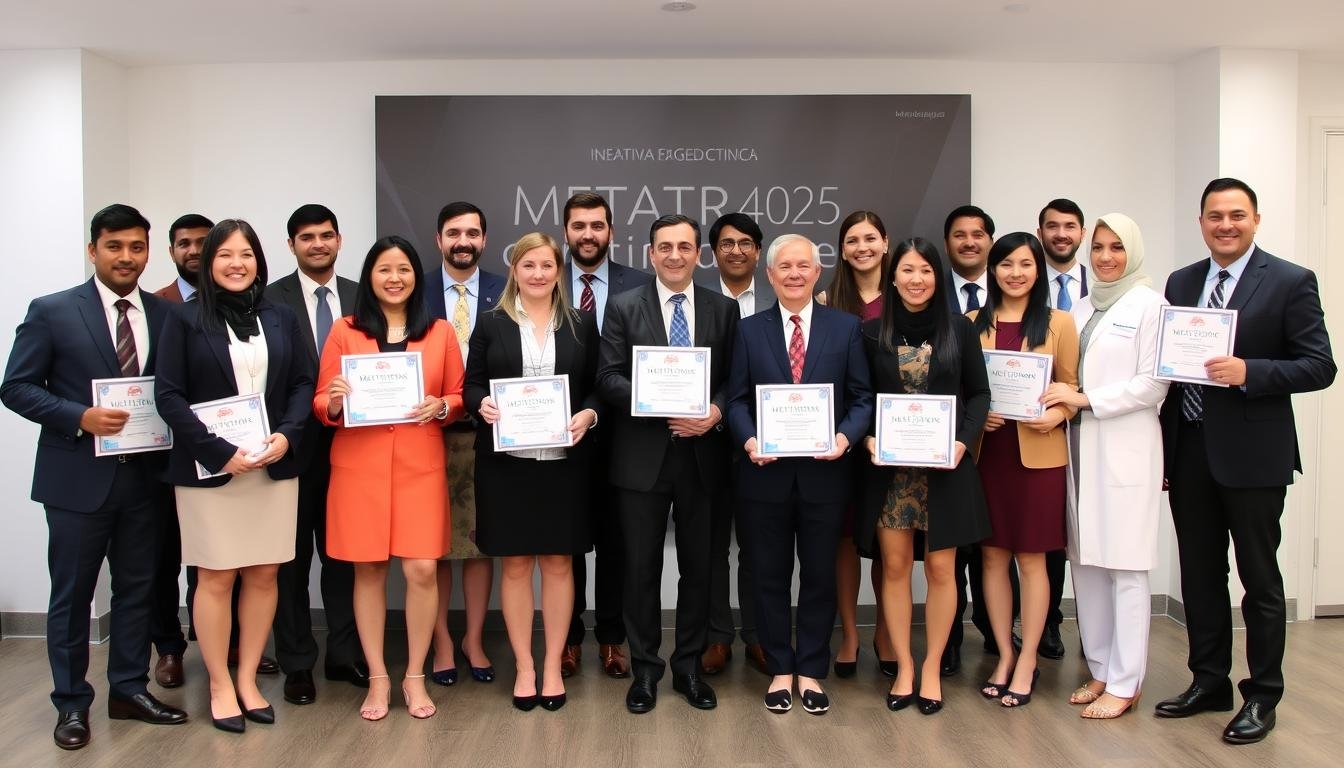 Graduados del programa de certificación Metatron 4025 en Argentina