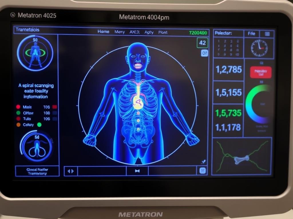 Interfaz del módulo de diagnóstico del Metatron 4025