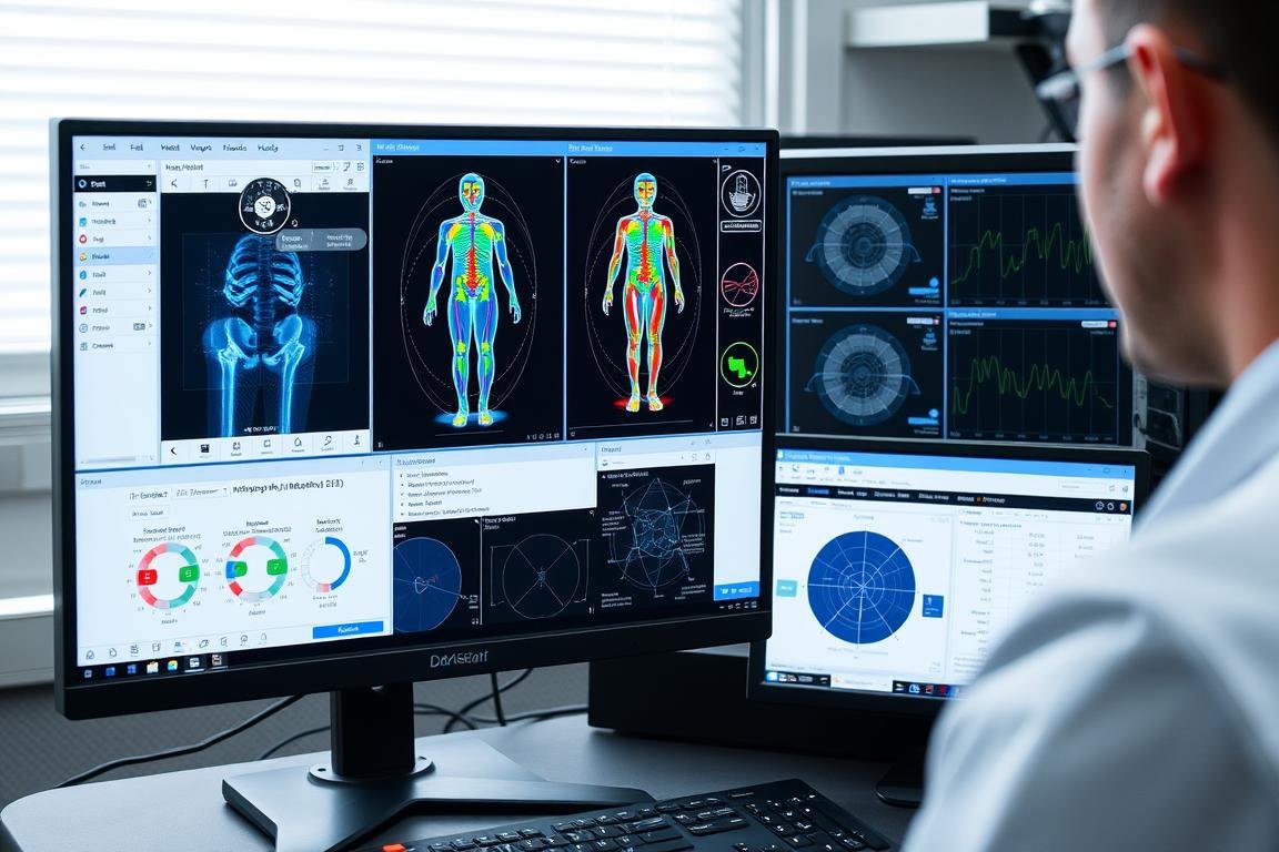 Interfaz del software Metapathia GR Hunter del **_Metatron 4025_**