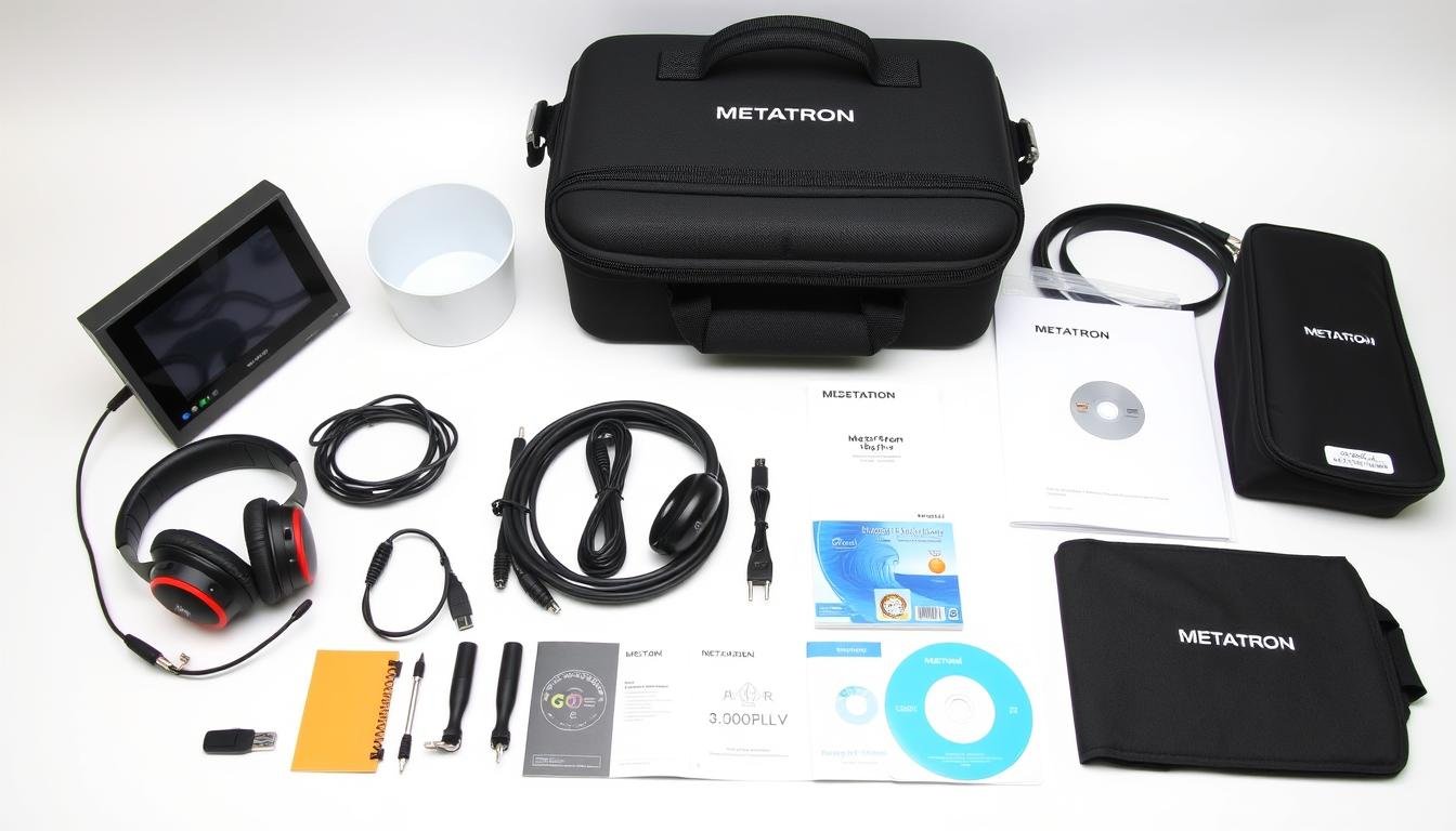 Kit completo del Metatron Hunter 4025 NLS con todos sus componentes y accesorios