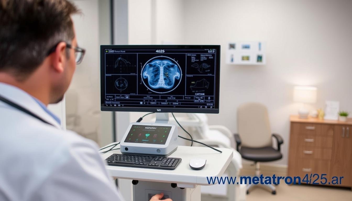 Metatron 4025 Clinical en un entorno de consultorio médico