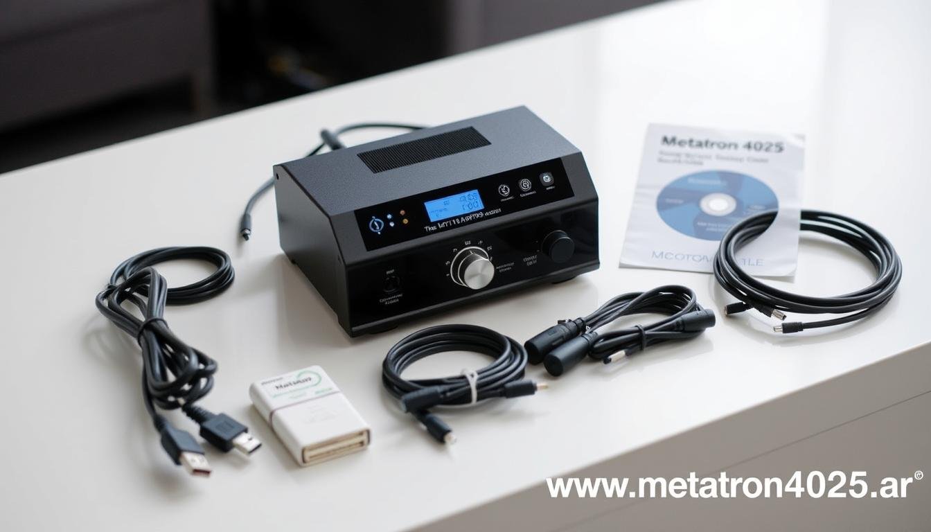Metatron 4025 Express con su kit básico de accesorios