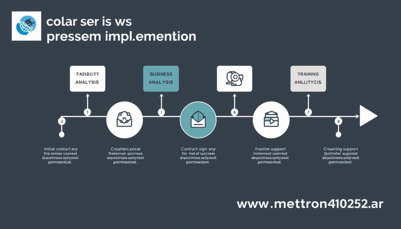 Proceso de implementación del negocio Metatron 4025