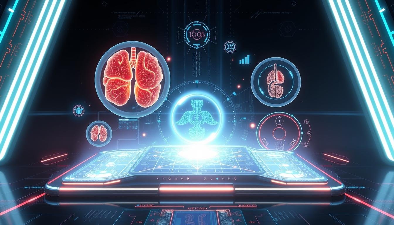 Representación futurista de la evolución del Metatron Hunter 4025 NLS