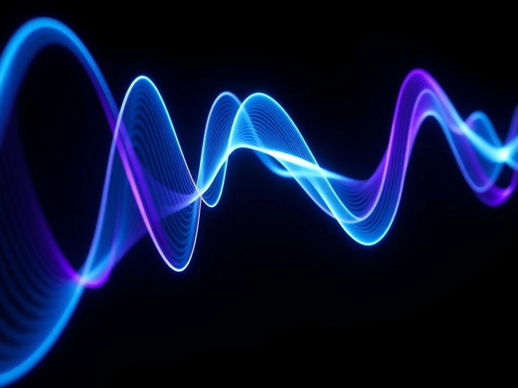 Representación gráfica de las ondas de biorresonancia del Metatron Hunter 4025