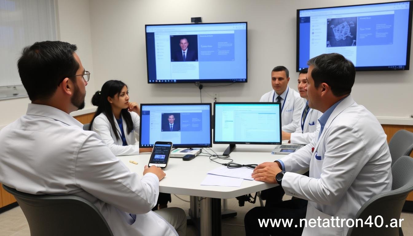 Sesión de capacitación para el uso del Metatron 4025