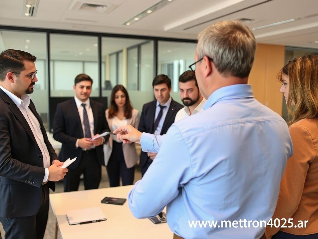 Sesión de capacitación para nuevos distribuidores de Metatron 4025