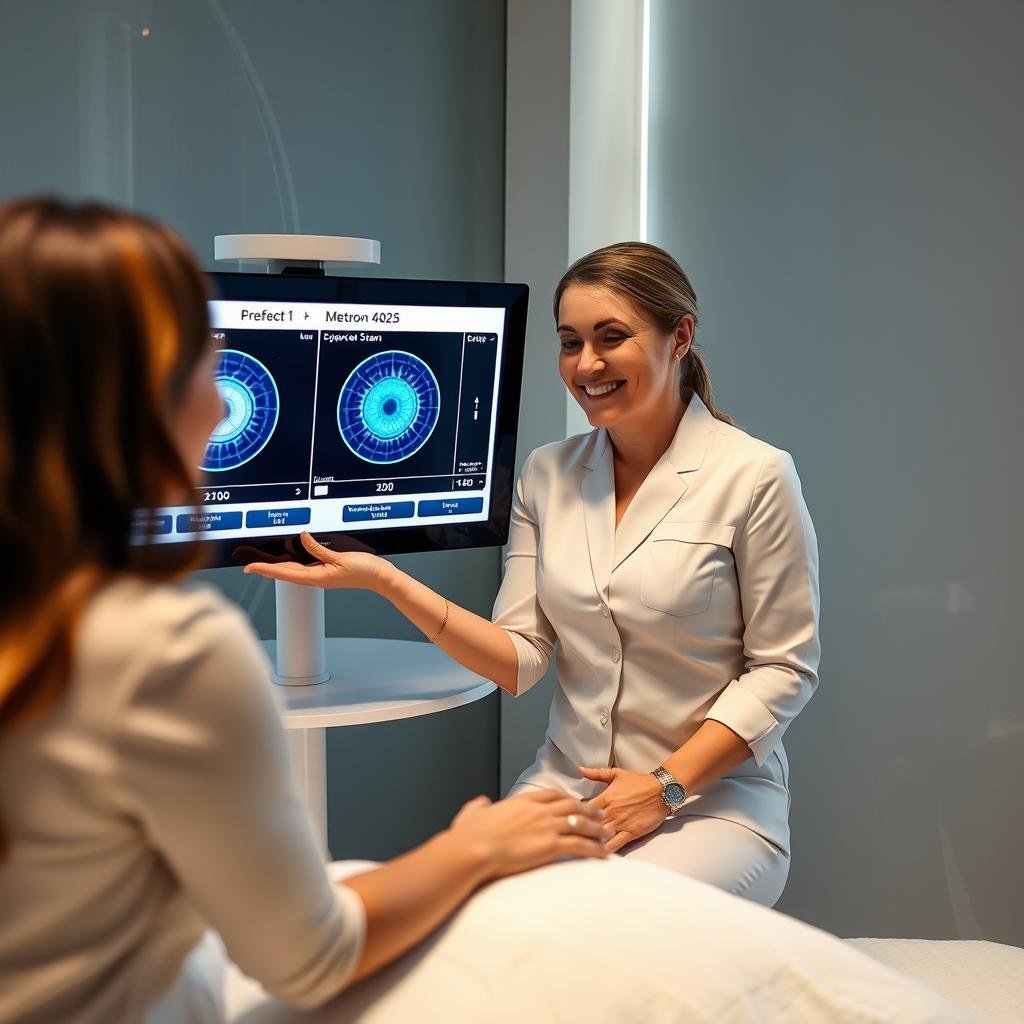 Sesión de seguimiento con Metatron 4025