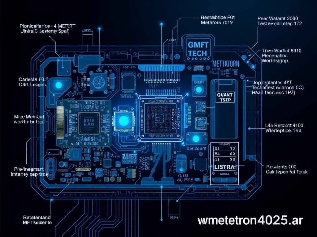 Tecnología interna del Metatron 4025 mostrando sus componentes