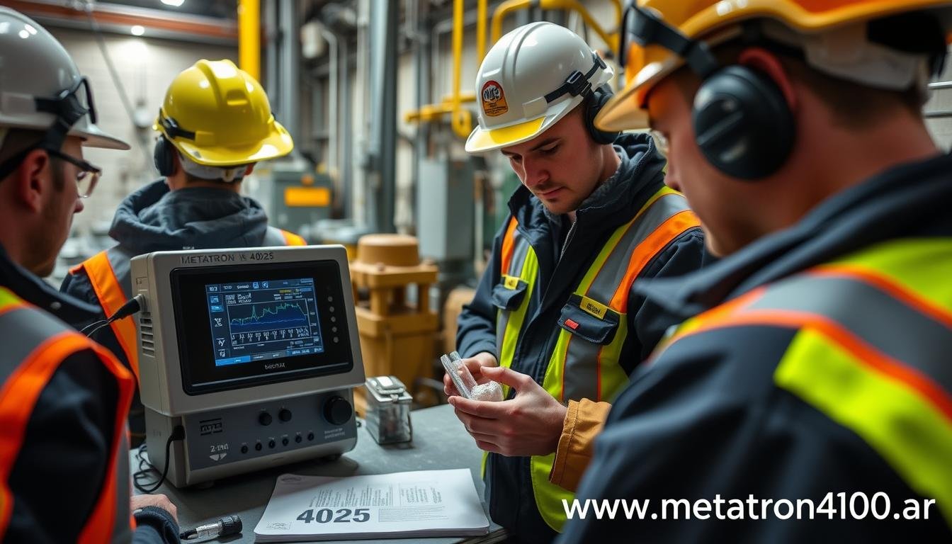 Uso del Metatron 4025 en minería en San Juan