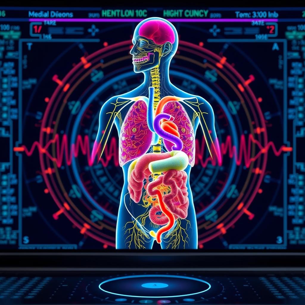 Visualización 3D de órganos en el Metatron 4025