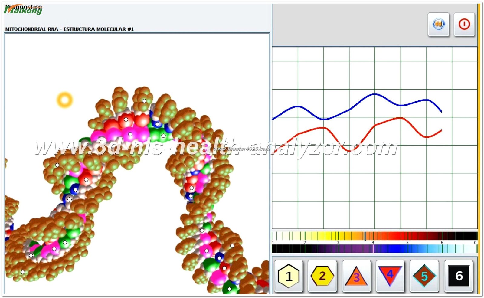 software del Metatron Hunter 4025