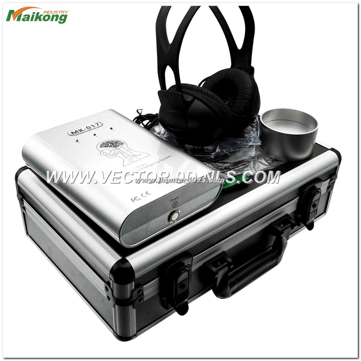 Dispositivo Metatron Hunter 4025 NLS mostrando el modo terapia en pantalla