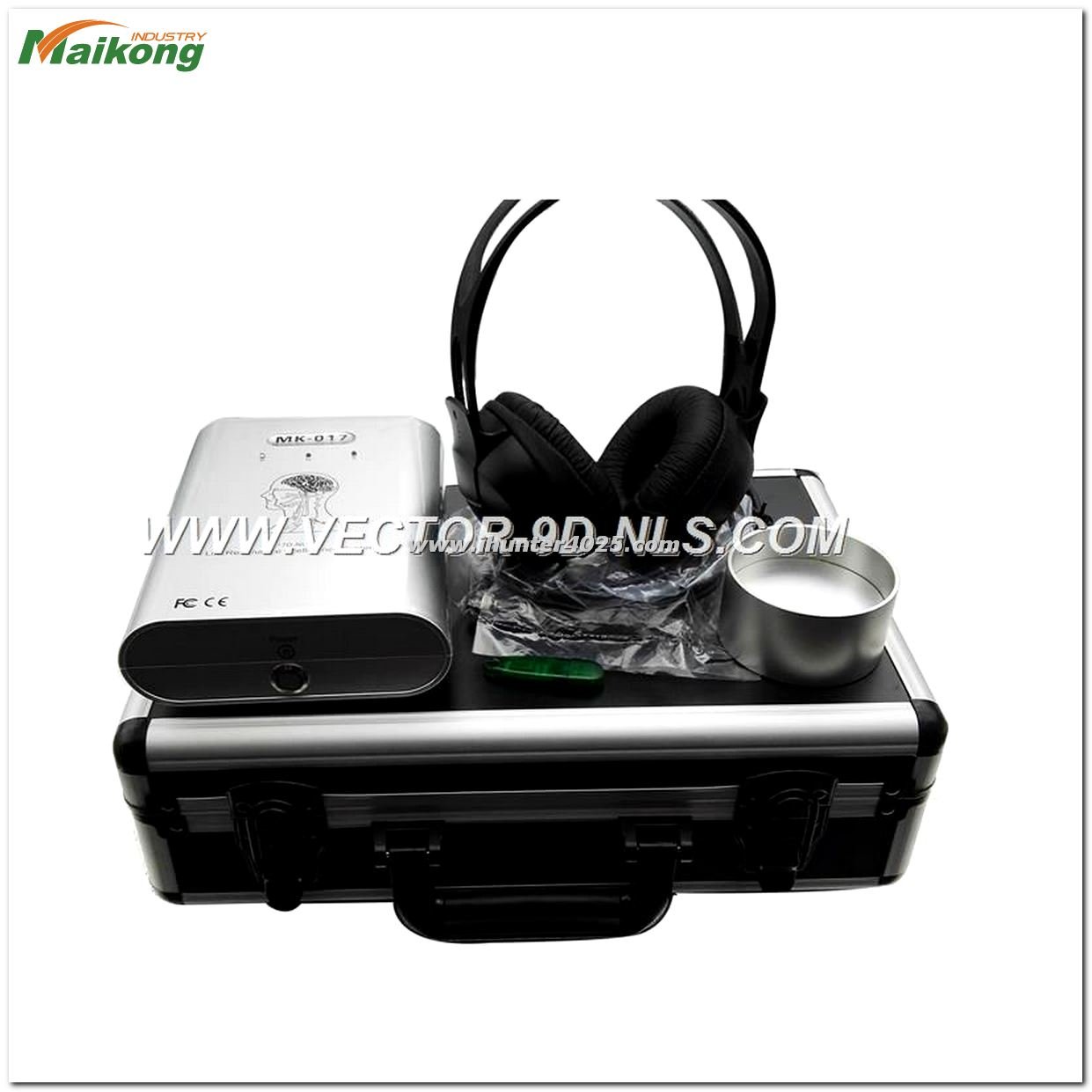 Dispositivo Metatron Hunter 4025 NLS mostrando el modo terapia en pantalla