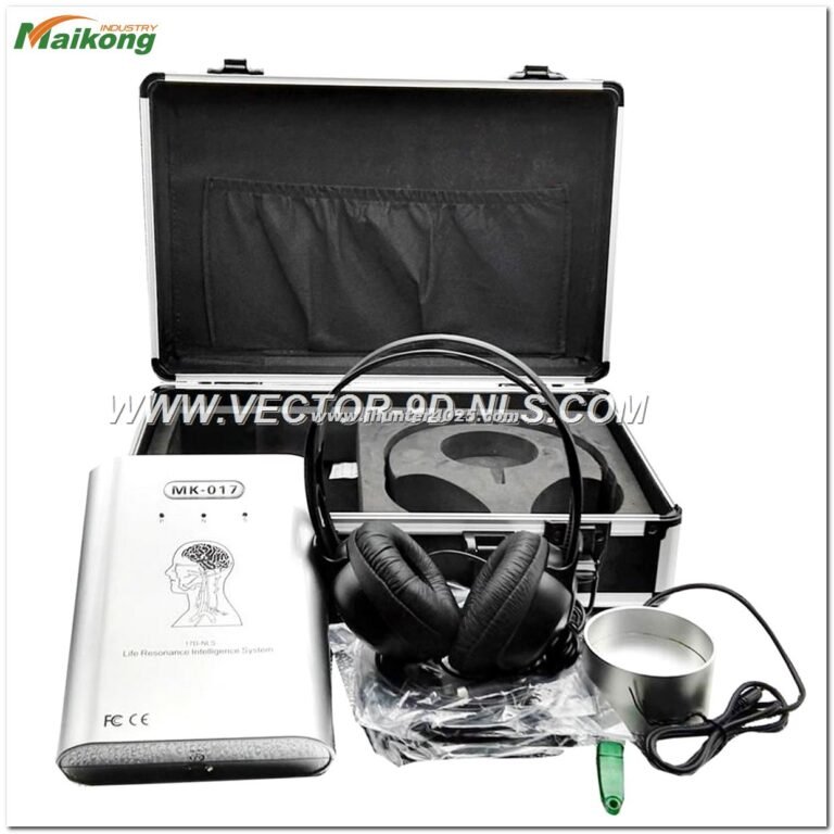 Dispositivo Metatron Hunter 4025 NLS mostrando el modo terapia en pantalla