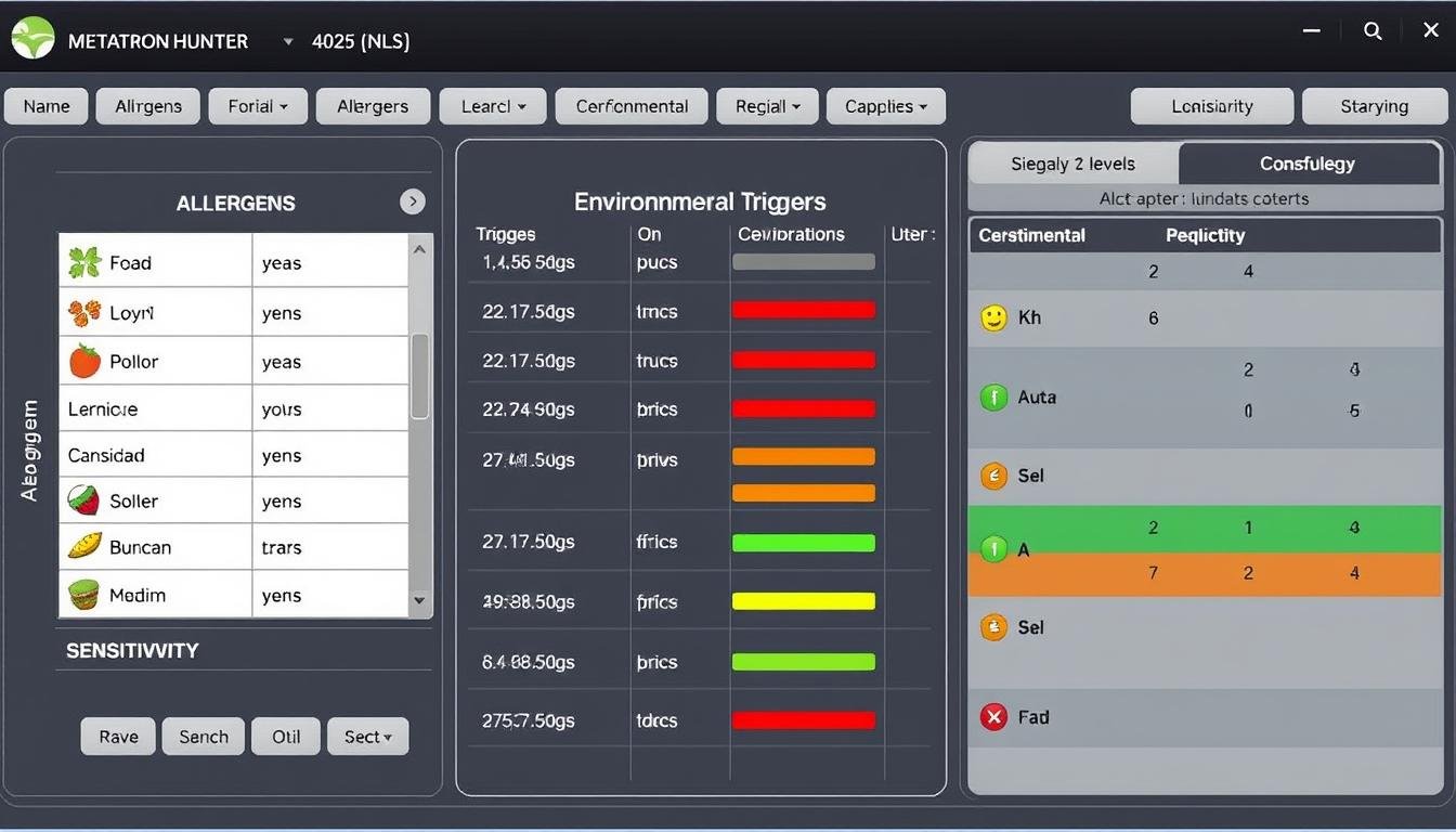 Análisis de alérgenos en el Metatron Hunter 4025 NLS