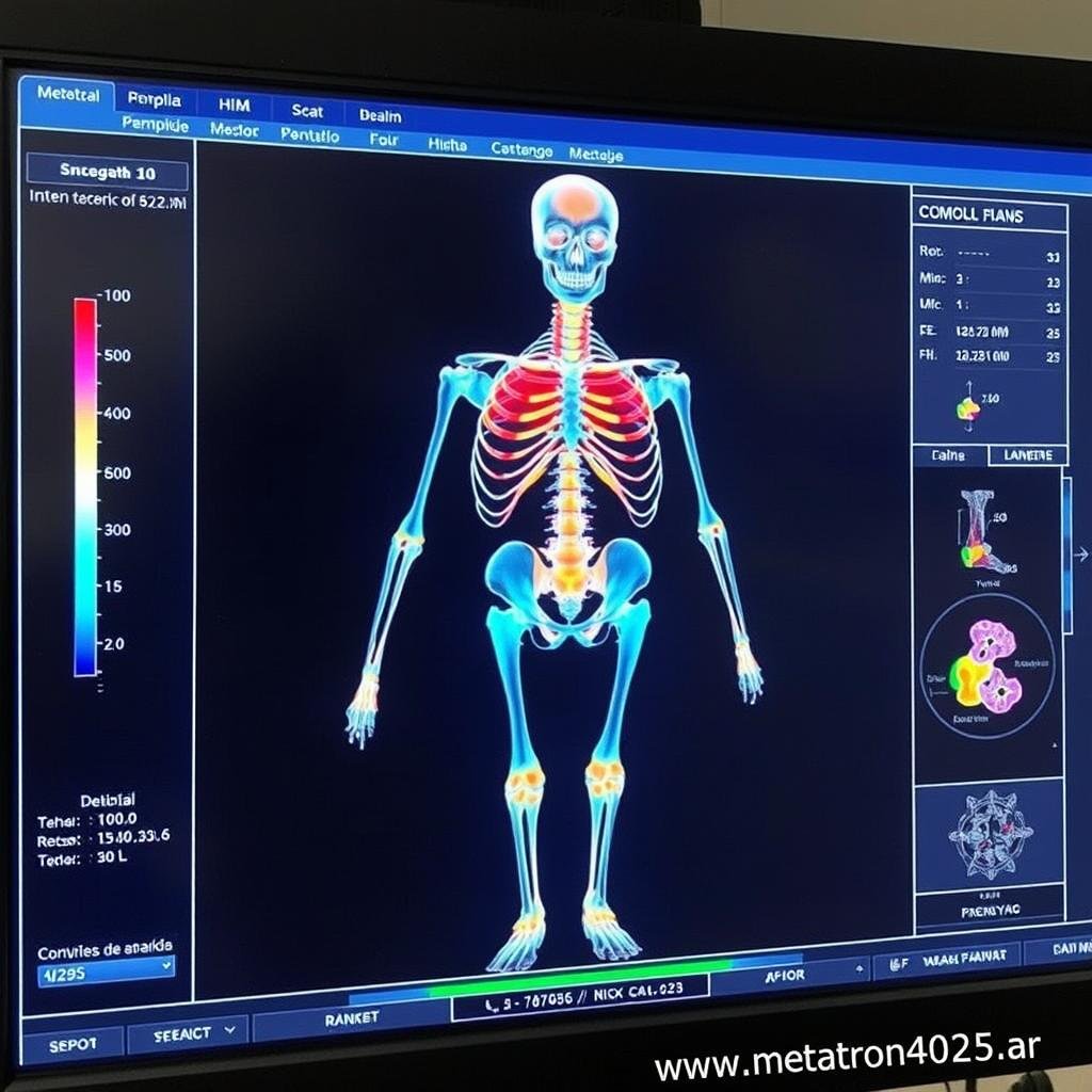 Análisis del sistema osteoarticular con Metatron Hunter 4025
