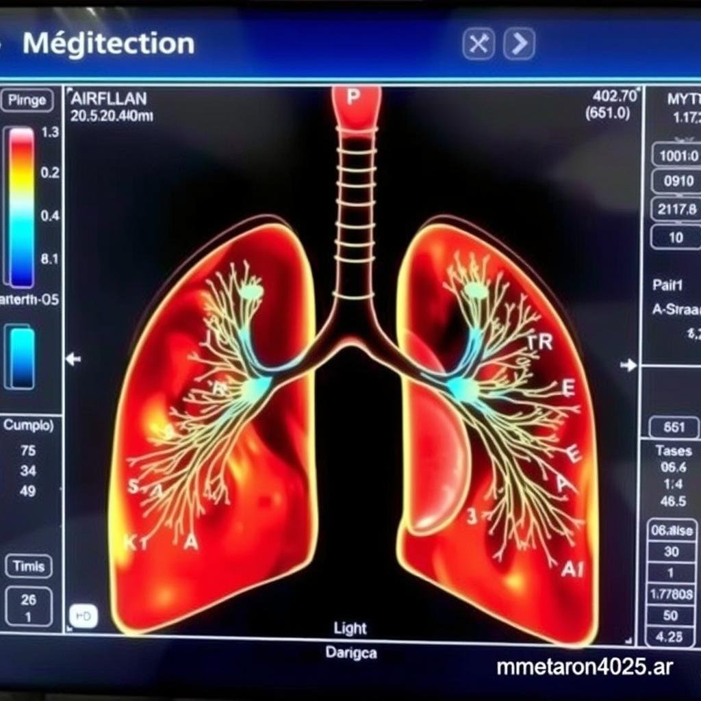 Análisis del sistema respiratorio con Metatron Hunter 4025